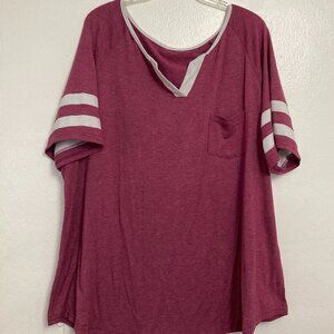 Summer V Neck Plus Size